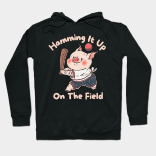 Pig baseball Hoodie